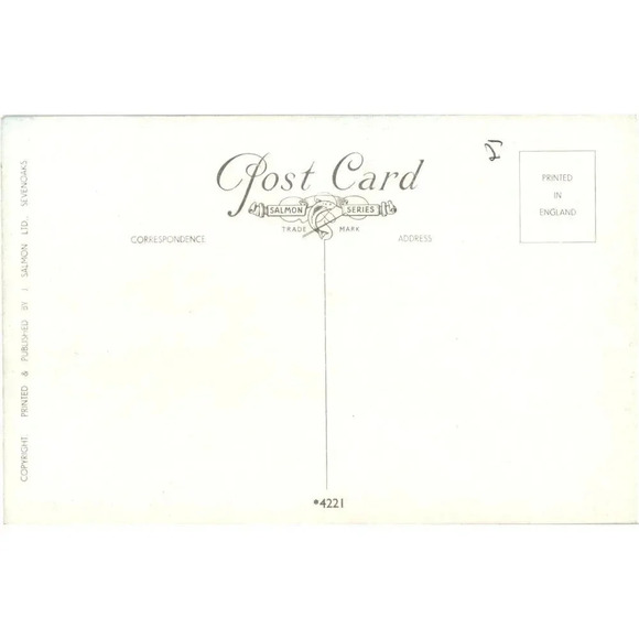 Countisbury Hill Lynmouth UK Postcard - Picture 2 of 2